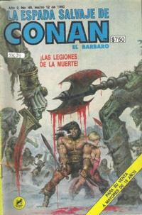 Cover for La Espada Salvaje de Conan el Bárbaro (Novedades, 1988 series) #46
