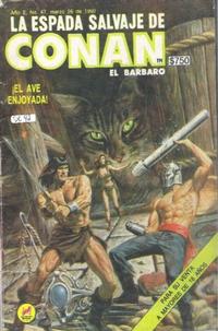 Cover Thumbnail for La Espada Salvaje de Conan el Bárbaro (Novedades, 1988 series) #47