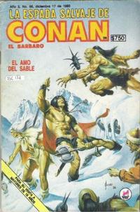 Cover Thumbnail for La Espada Salvaje de Conan el Bárbaro (Novedades, 1988 series) #66