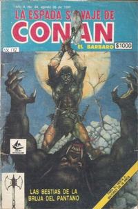 Cover Thumbnail for La Espada Salvaje de Conan el Bárbaro (Novedades, 1988 series) #84