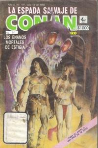 Cover Thumbnail for La Espada Salvaje de Conan el Bárbaro (Novedades, 1988 series) #107