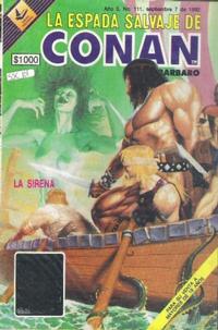 Cover Thumbnail for La Espada Salvaje de Conan el Bárbaro (Novedades, 1988 series) #111