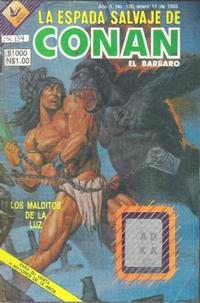 Cover Thumbnail for La Espada Salvaje de Conan el Bárbaro (Novedades, 1988 series) #120