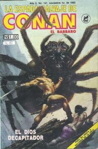 Cover Thumbnail for La Espada Salvaje de Conan el Bárbaro (Novedades, 1988 series) #141