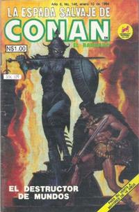 Cover Thumbnail for La Espada Salvaje de Conan el Bárbaro (Novedades, 1988 series) #146