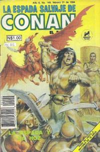 Cover Thumbnail for La Espada Salvaje de Conan el Bárbaro (Novedades, 1988 series) #149