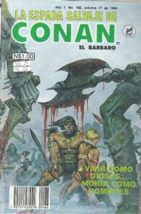 Cover Thumbnail for La Espada Salvaje de Conan el Bárbaro (Novedades, 1988 series) #166