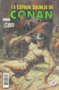 Cover Thumbnail for La Espada Salvaje de Conan el Bárbaro (Novedades, 1988 series) #184