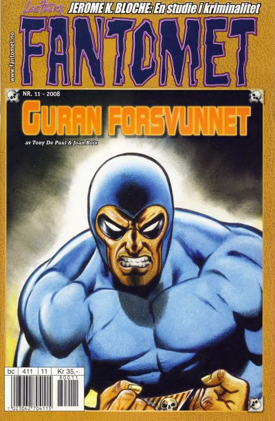 Cover for Fantomet (Hjemmet / Egmont, 1998 series) #11/2008