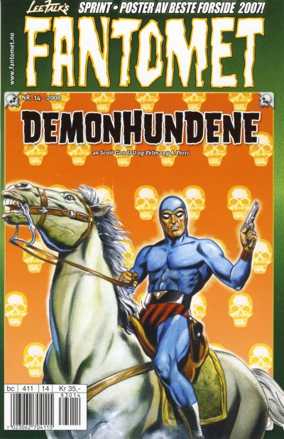 Cover for Fantomet (Hjemmet / Egmont, 1998 series) #14/2008