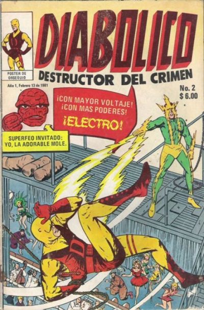Cover for Diabolico (Novedades, 1981 series) #2