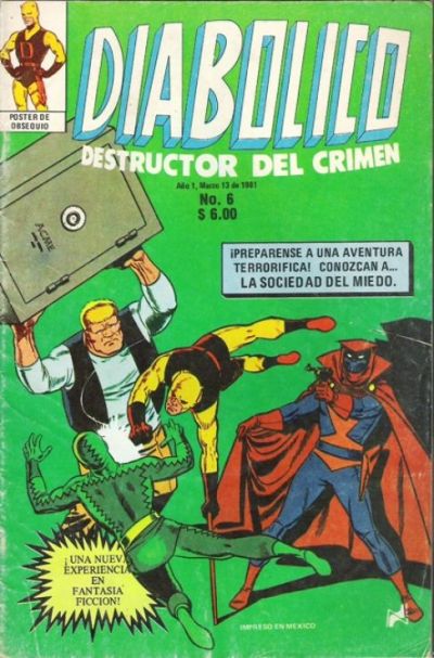 Cover for Diabolico (Novedades, 1981 series) #6