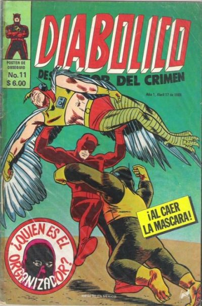Cover for Diabolico (Novedades, 1981 series) #11
