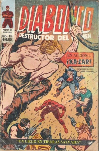 Cover for Diabolico (Novedades, 1981 series) #12