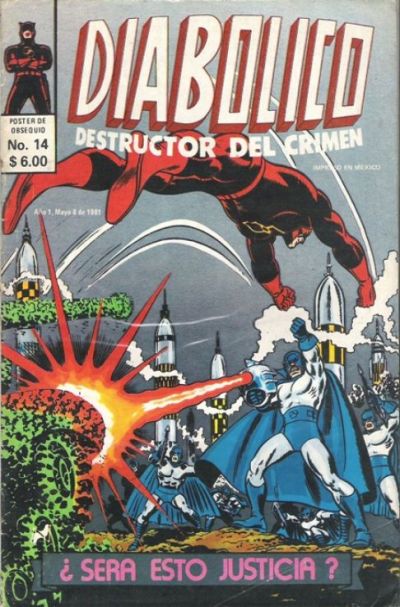 Cover for Diabolico (Novedades, 1981 series) #14