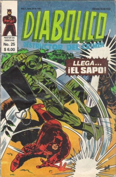 Cover for Diabolico (Novedades, 1981 series) #25