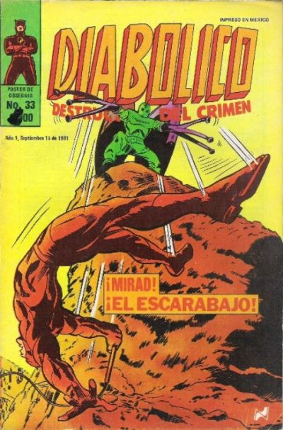 Cover for Diabolico (Novedades, 1981 series) #33