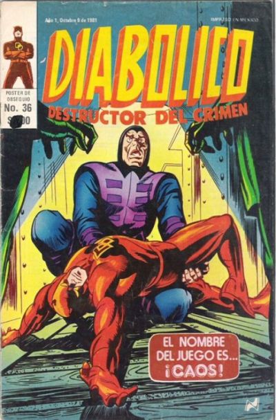 Cover for Diabolico (Novedades, 1981 series) #36