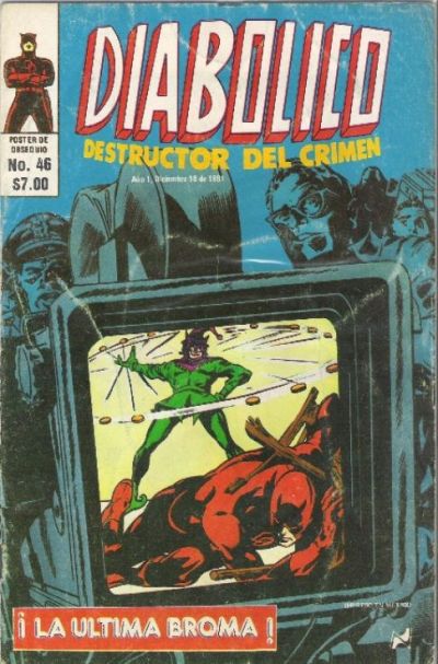 Cover for Diabolico (Novedades, 1981 series) #46