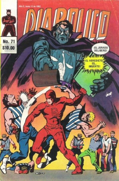 Cover for Diabolico (Novedades, 1981 series) #71