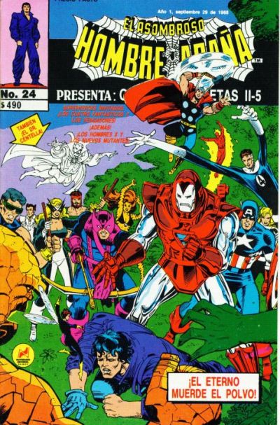 Cover for El Asombroso Hombre Araña Presenta (Novedades, 1988 series) #24
