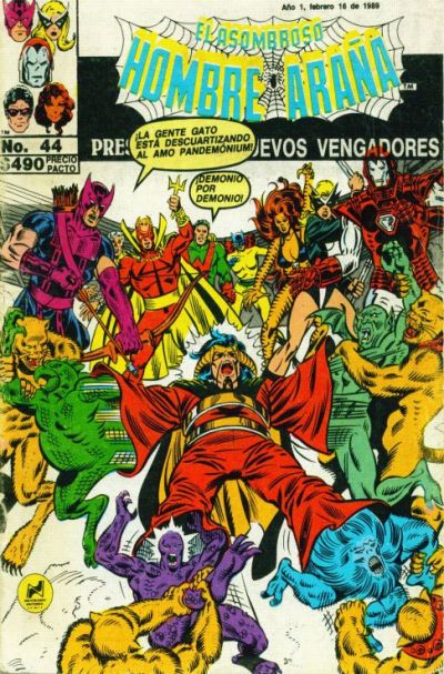 Cover for El Asombroso Hombre Araña Presenta (Novedades, 1988 series) #44