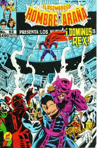 Cover for El Asombroso Hombre Araña Presenta (Novedades, 1988 series) #62