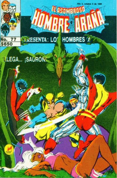 Cover for El Asombroso Hombre Araña Presenta (Novedades, 1988 series) #77