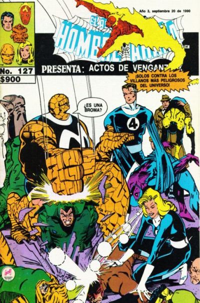 Cover for El Asombroso Hombre Araña Presenta (Novedades, 1988 series) #127