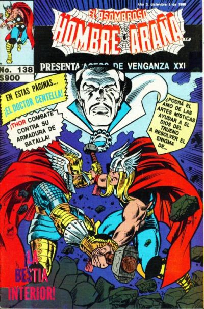 Cover for El Asombroso Hombre Araña Presenta (Novedades, 1988 series) #138