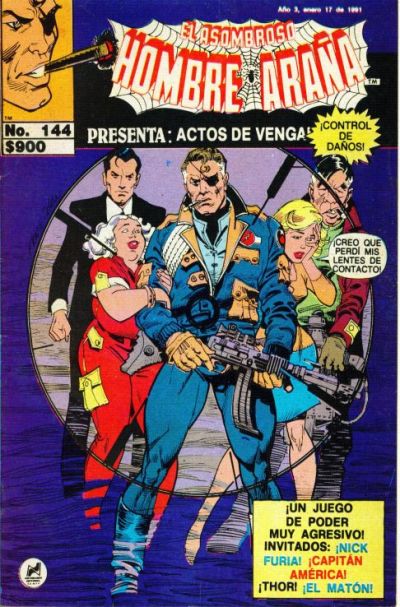 Cover for El Asombroso Hombre Araña Presenta (Novedades, 1988 series) #144