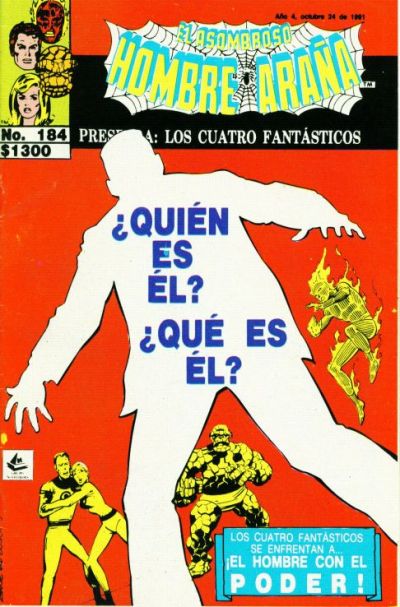 Cover for El Asombroso Hombre Araña Presenta (Novedades, 1988 series) #184