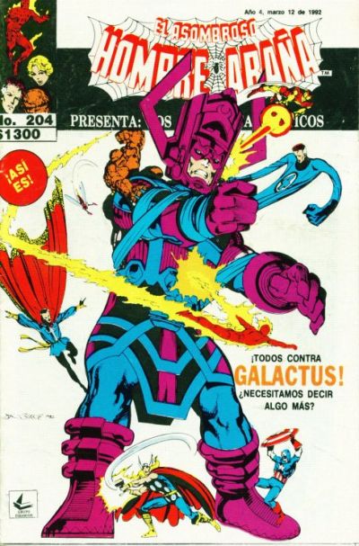 Cover for El Asombroso Hombre Araña Presenta (Novedades, 1988 series) #204