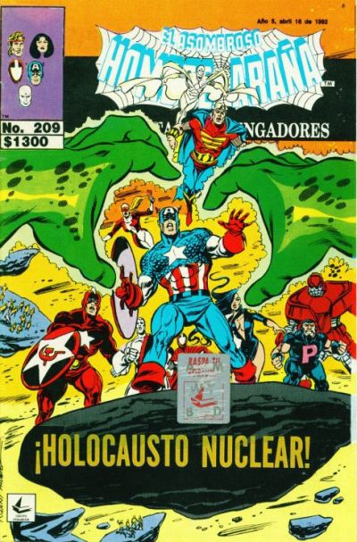 Cover for El Asombroso Hombre Araña Presenta (Novedades, 1988 series) #209