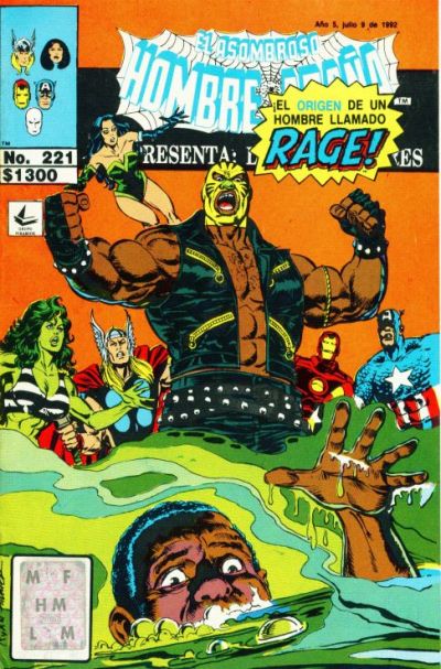 Cover for El Asombroso Hombre Araña Presenta (Novedades, 1988 series) #221