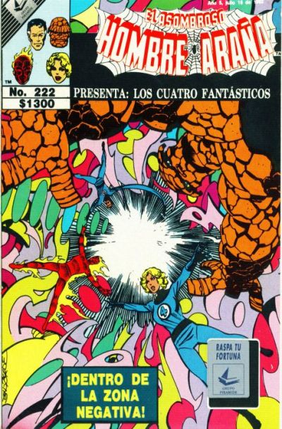 Cover for El Asombroso Hombre Araña Presenta (Novedades, 1988 series) #222