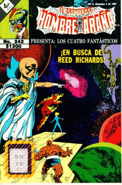 Cover for El Asombroso Hombre Araña Presenta (Novedades, 1988 series) #242