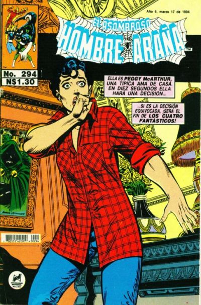 Cover for El Asombroso Hombre Araña Presenta (Novedades, 1988 series) #294