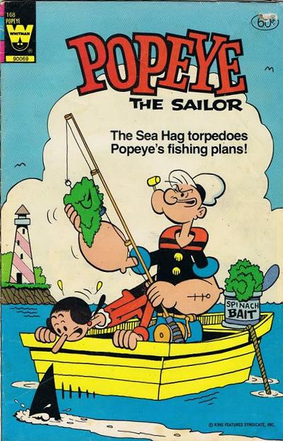 Cover for Popeye the Sailor (Western, 1978 series) #168