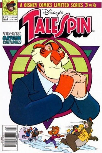 Cover for TaleSpin Limited Series (Disney, 1991 series) #3