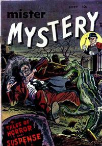 Cover for Mister Mystery (Stanley Morse, 1951 series) #1