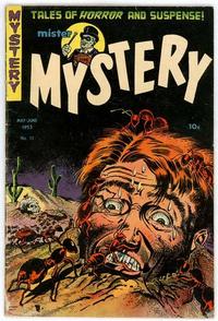 Cover for Mister Mystery (Stanley Morse, 1951 series) #11