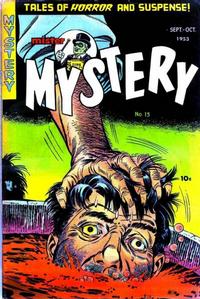 Cover Thumbnail for Mister Mystery (Stanley Morse, 1951 series) #13