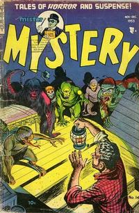 Cover Thumbnail for Mister Mystery (Stanley Morse, 1951 series) #14