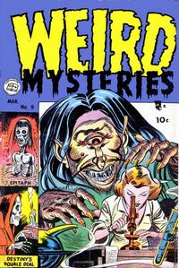 Cover Thumbnail for Weird Mysteries (Stanley Morse, 1952 series) #9