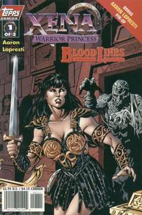 Cover Thumbnail for Xena: Warrior Princess: Bloodlines (Topps, 1998 series) #1 [Art Cover]