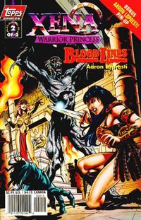 Cover Thumbnail for Xena: Warrior Princess: Bloodlines (Topps, 1998 series) #2 [Art Cover]
