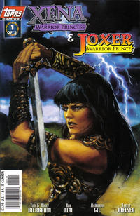 Cover for Xena: Warrior Princess / Joxer: Warrior Prince (Topps, 1997 series) #1 [Art Cover]