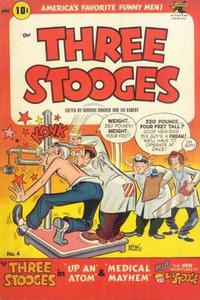 Cover for The Three Stooges (St. John, 1953 series) #4