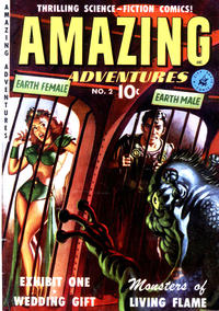 Cover for Amazing Adventures (Ziff-Davis, 1950 series) #2